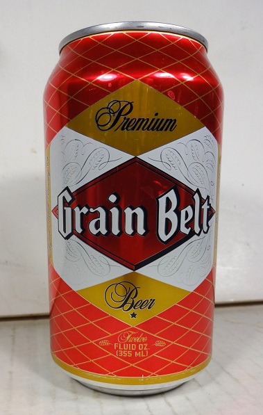 Grain Belt - aluminum - red